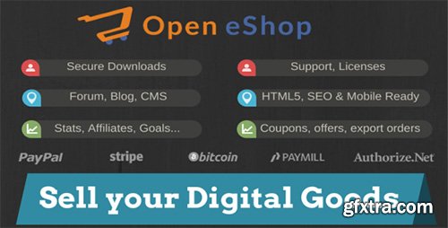 CodeCanyon - Open eShop v1.7.1 - Sell Your Digital Goods - 10099157