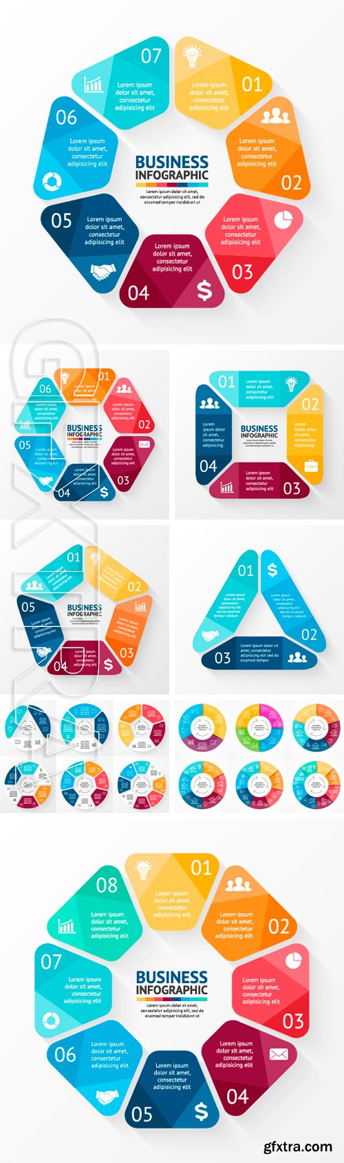 Stock Vectors - Vector infographic. Abstract background