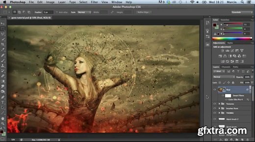 Skillfeed - Photoshop Compositions! - Photoshop Composing Tutorial