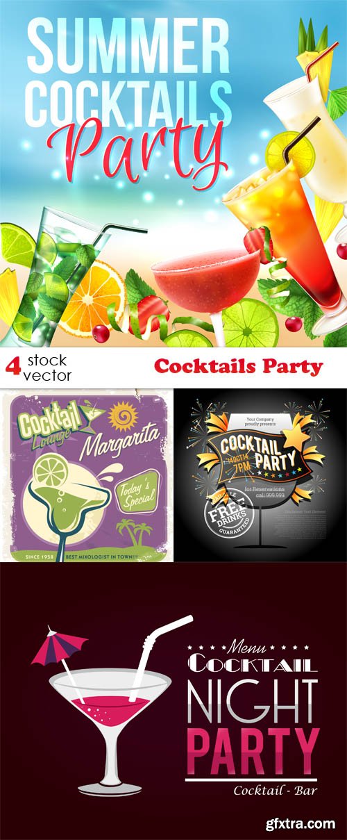 Vectors - Cocktails Party