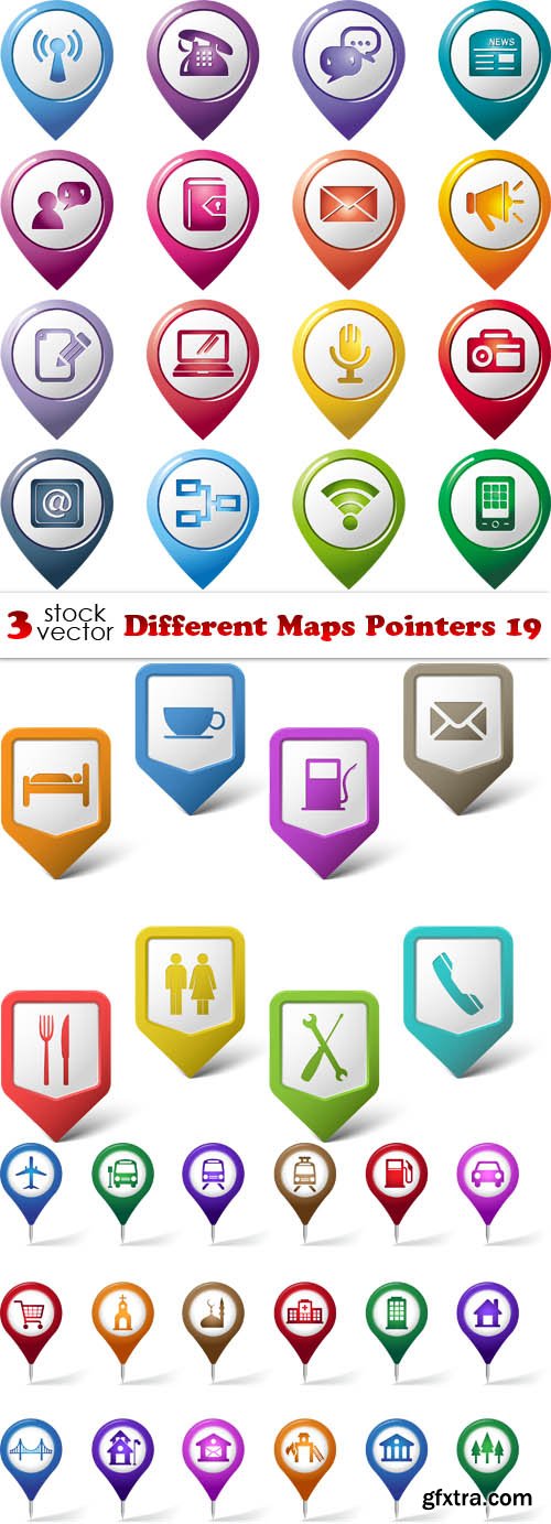 Vectors - Different Maps Pointers 19