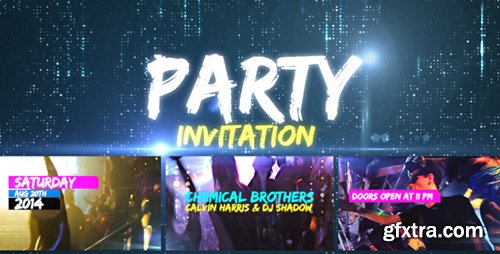 Videohive Party Invitation 5432973
