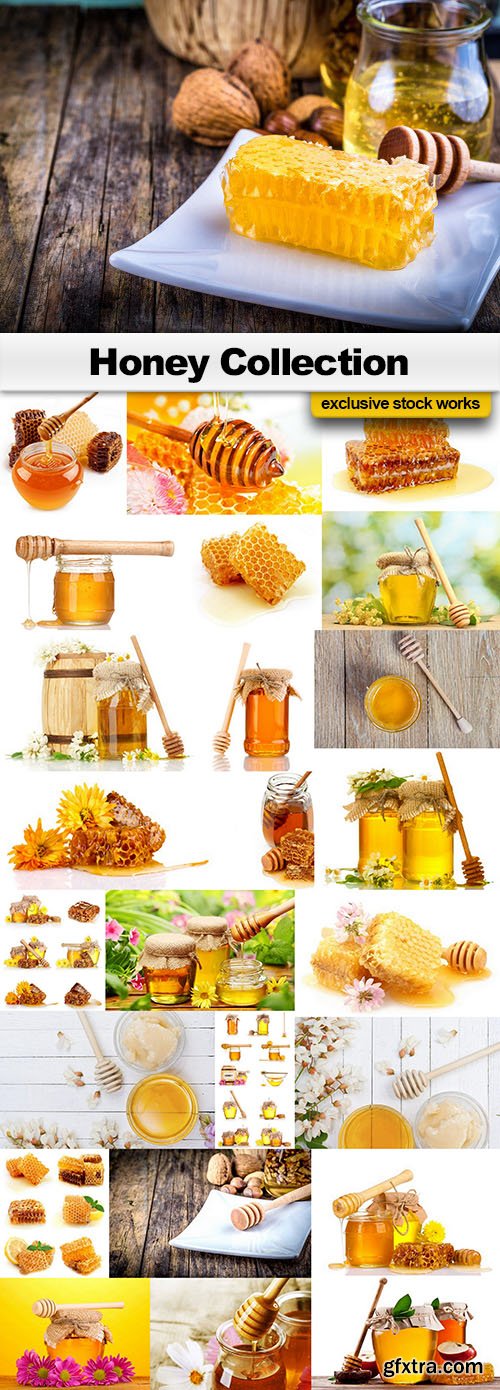 Honey Collection - 25xUHQ JPEG