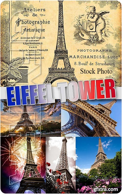 Eiffel Tower - UHQ Stock Photo