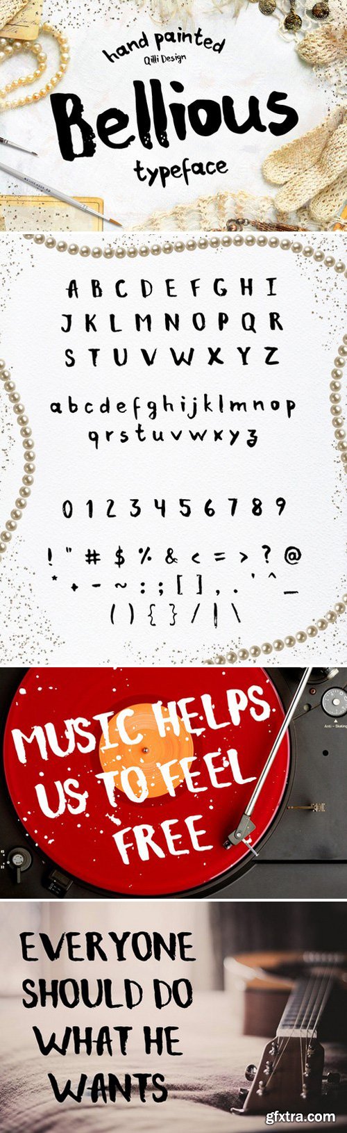CM285776 - Bellious hand drawn typeface