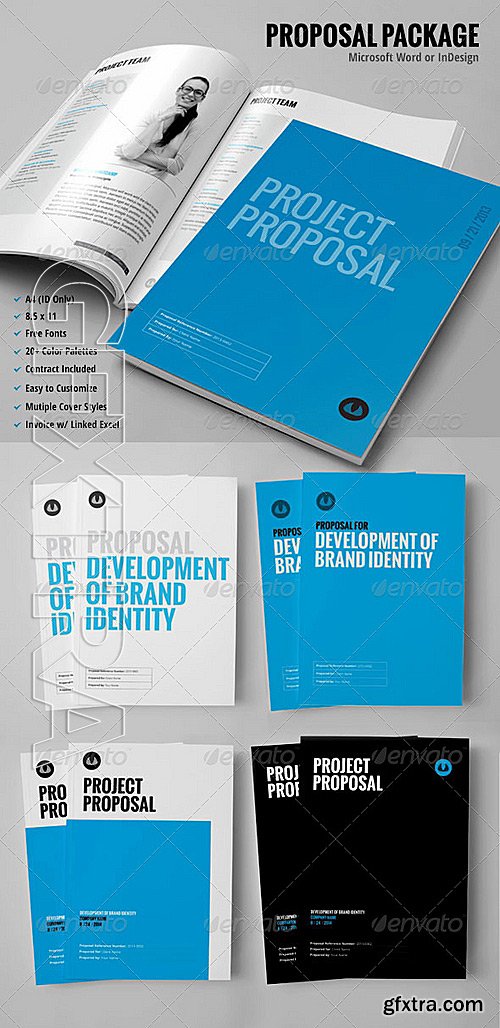 GraphicRiver - 30+ Page Proposal Template - w Contract & Invoice 459724