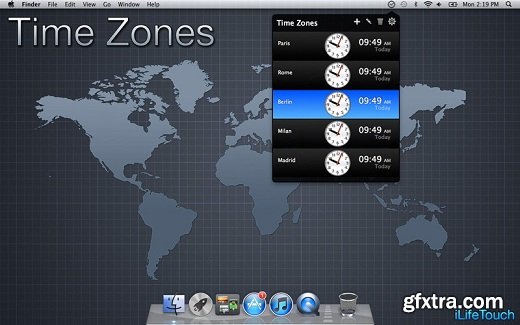 Time Zones 2.1 MacOSX