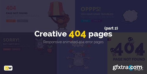 ThemeForest - Creative 404 Pages (Part 2) v1.0 - 11449718