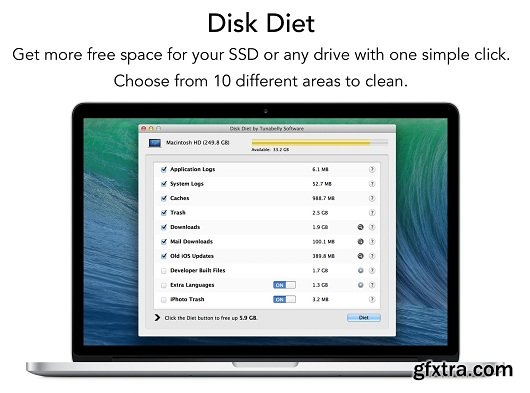 Disk Diet 5.3.1 (Mac OS X)