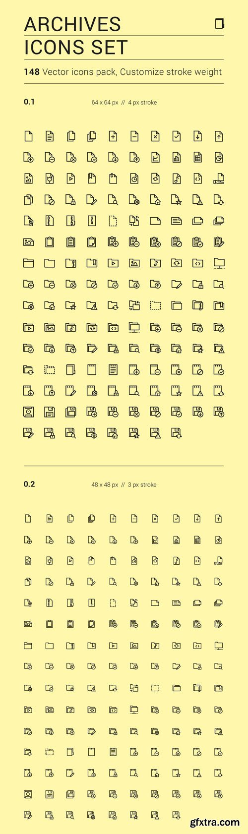The Icons Set - Archives