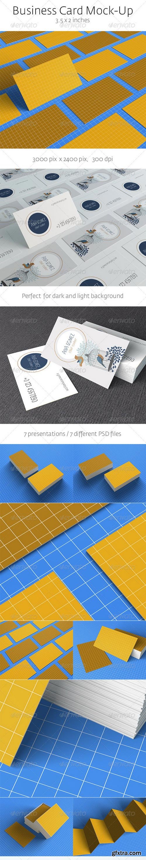 GraphicRiver - Business Card Mock-up 6527979