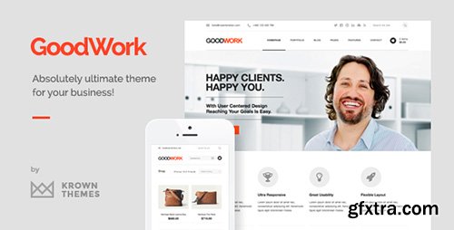 ThemeForest - GoodWork v3.3.3 - Modern Responsive Multi-Purpose WordPress Theme - 4574698