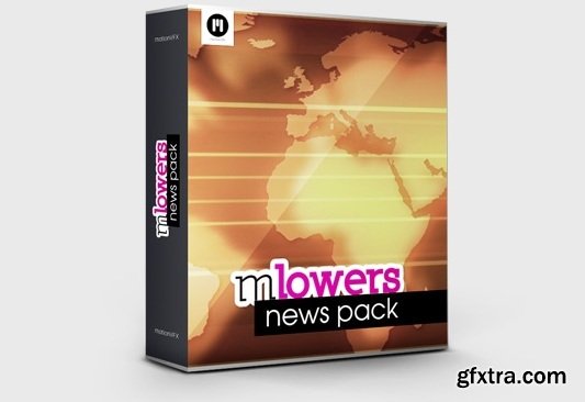 mLowers News Pack for Final Cut Pro X and Motion 5 (Mac OS X)