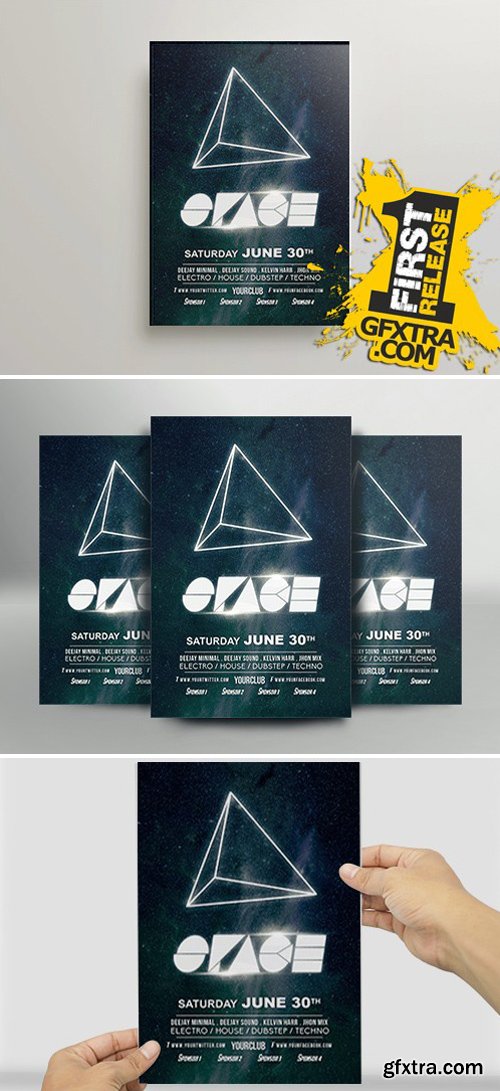 The Space Flyer Template