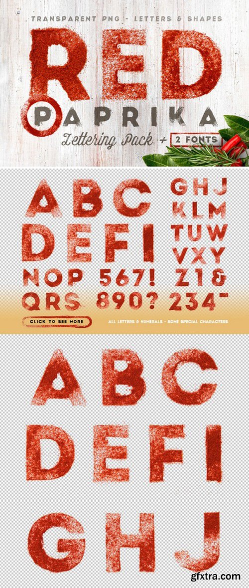 CM - Red Paprika - Creative Lettering 286610