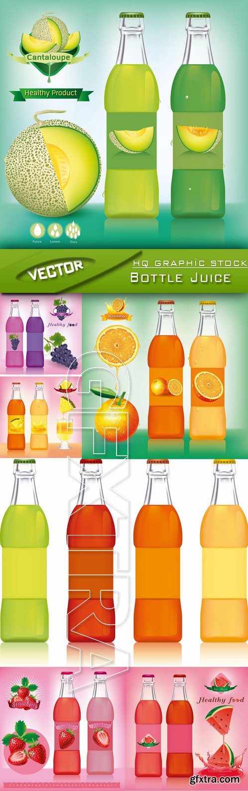 Stock Vector - Bottle Juice