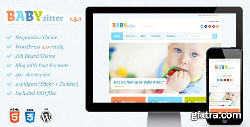 ThemeForest - Babysitter v1.5.1 - Responsive WordPress Theme - 5702597