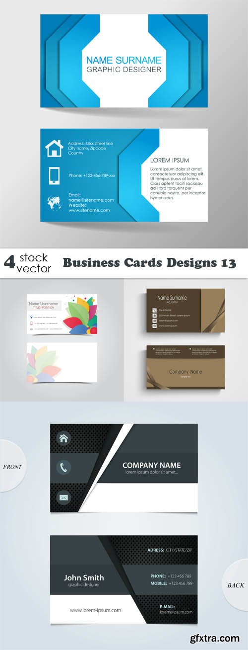 Vectors - Business Cards Designs 13