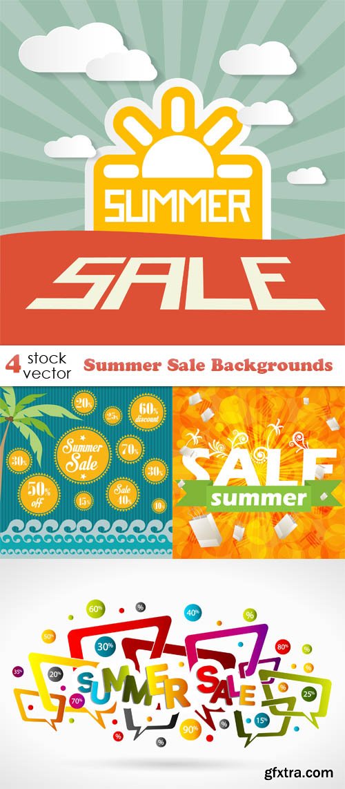 Vectors - Summer Sale Backgrounds