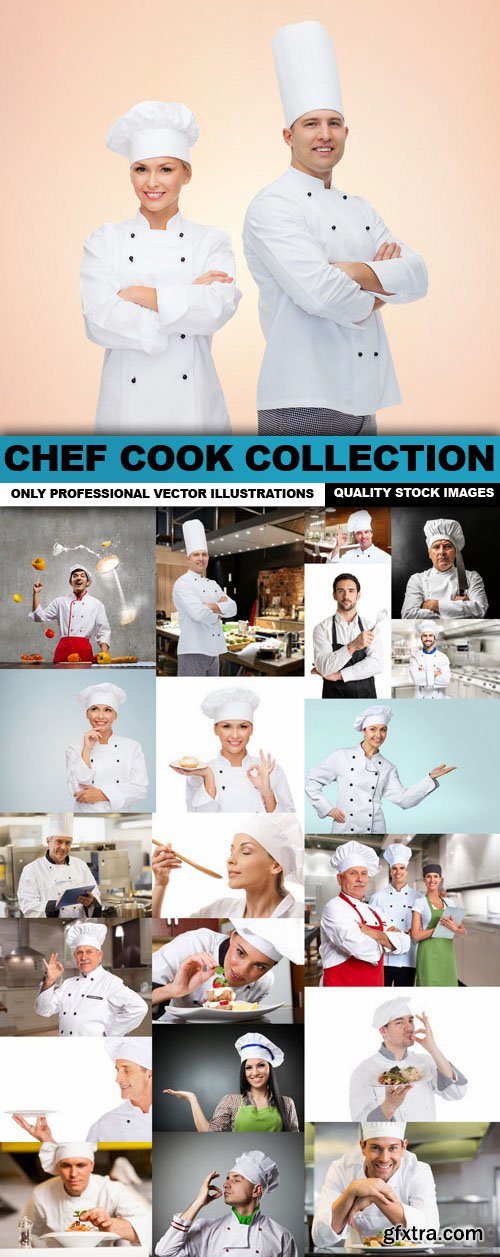 Chef Cook Collection - 25 HQ Images