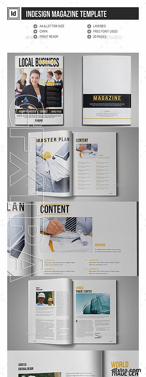 GraphicRiver - Multipurpose Indesign Magazine Template 11716072