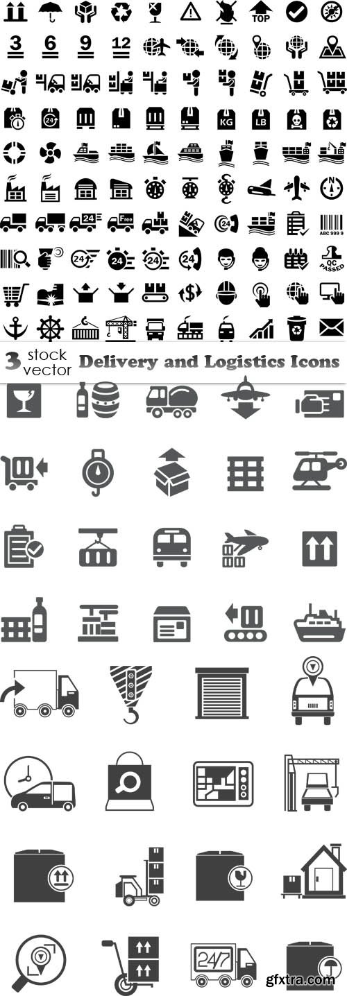 Vectors - Delivery and Logistics Icons
