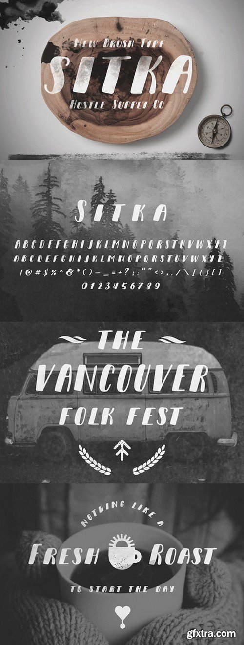 CM291887 - Sitka - A Brush Typeface