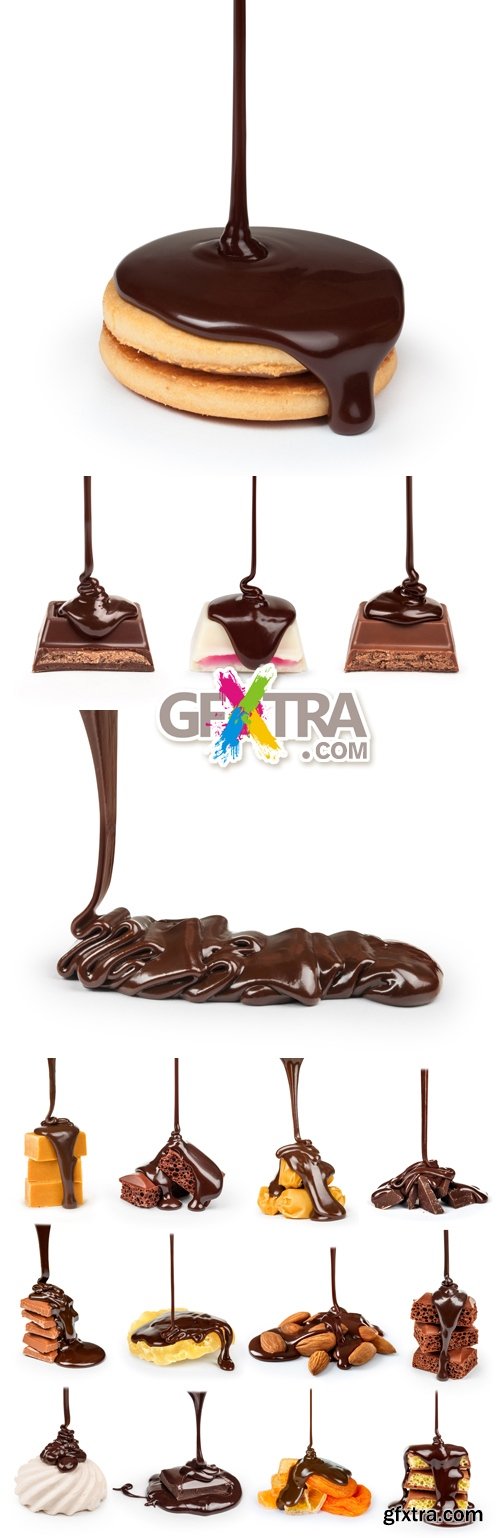 Stock Photo - Chocolate Pouring