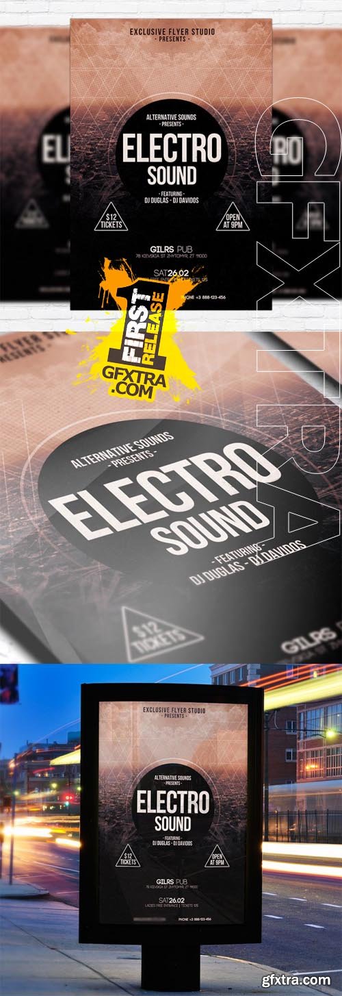 Electro Sound - Flyer Template