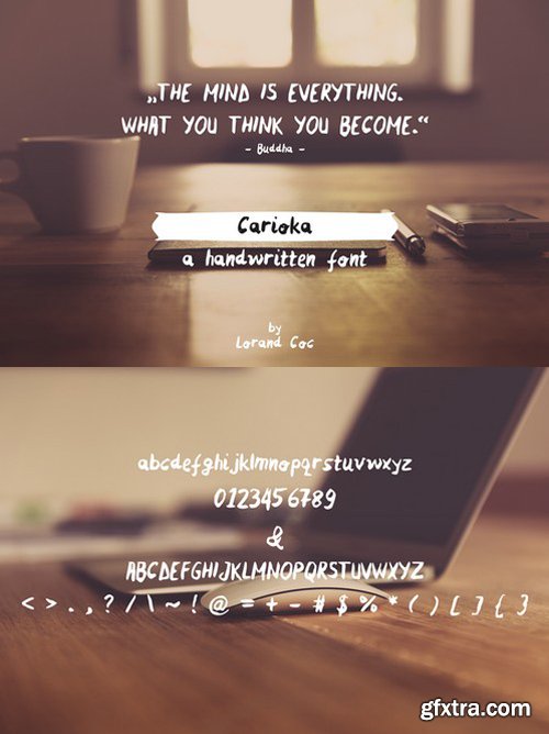 CM294225 - Carioka - Handwritten Font