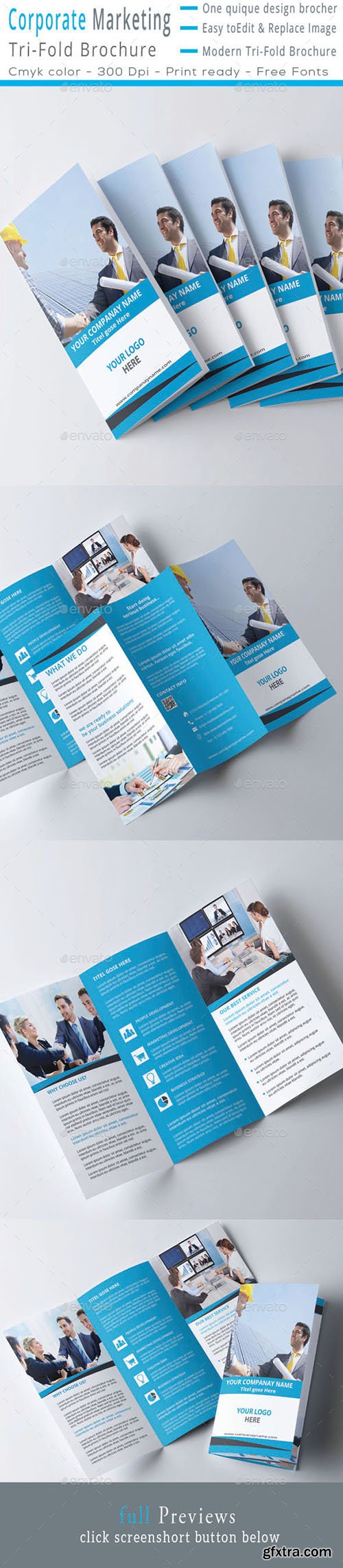 GraphicRiver Corporate MarketingTri-Fold Brochure