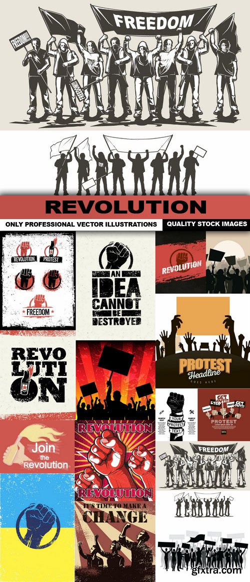 Revolution Sign - 15 Vector