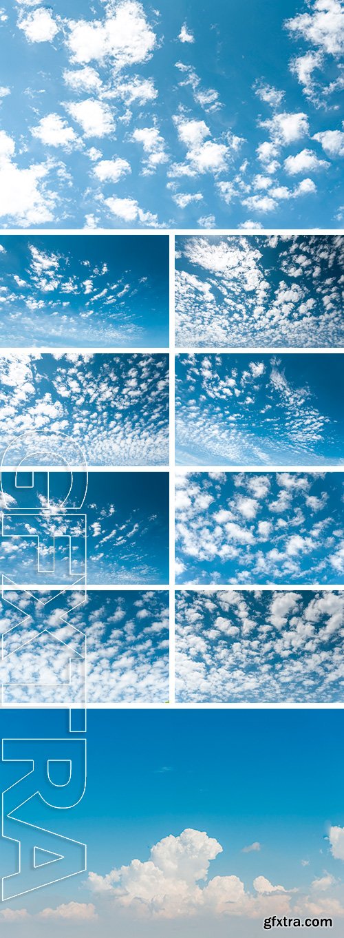 Stock Photos - Summer blue sky background