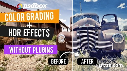 Color Grading and HDR effects without Plugins