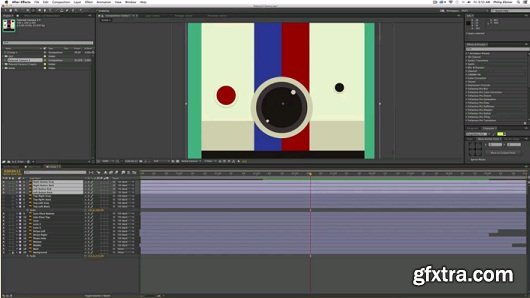Flat Animation Buildup in After Effects
