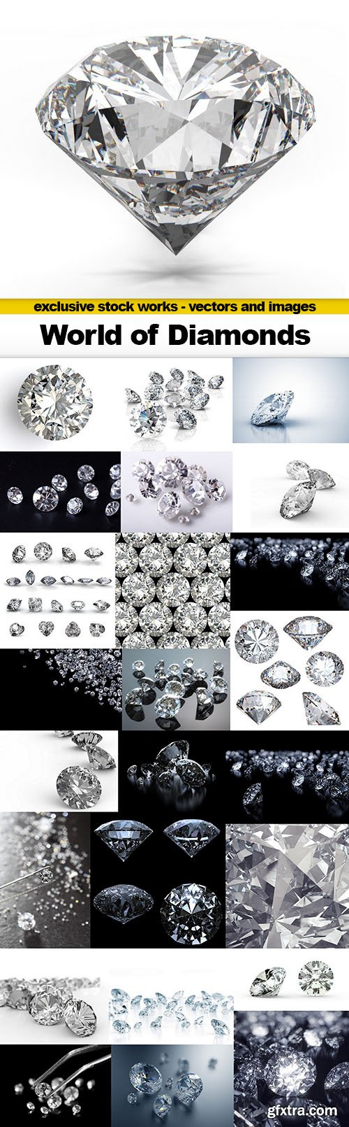 World of Diamonds - 25x UHQ JPEG