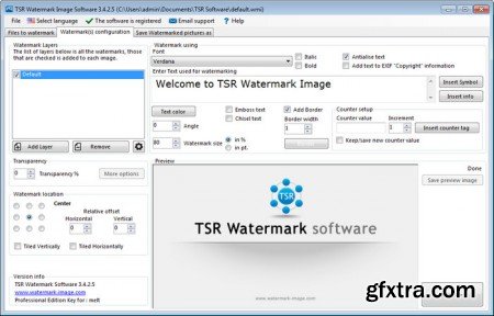 TSR Watermark Image Pro v3.5.1.3 Multilingual (+ Portable)