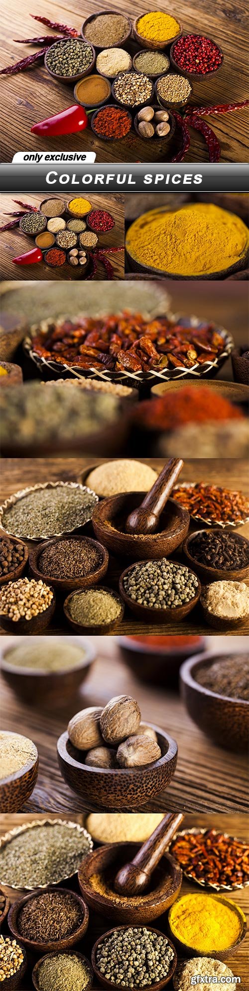 Colorful spices - 10 UHQ JPEG