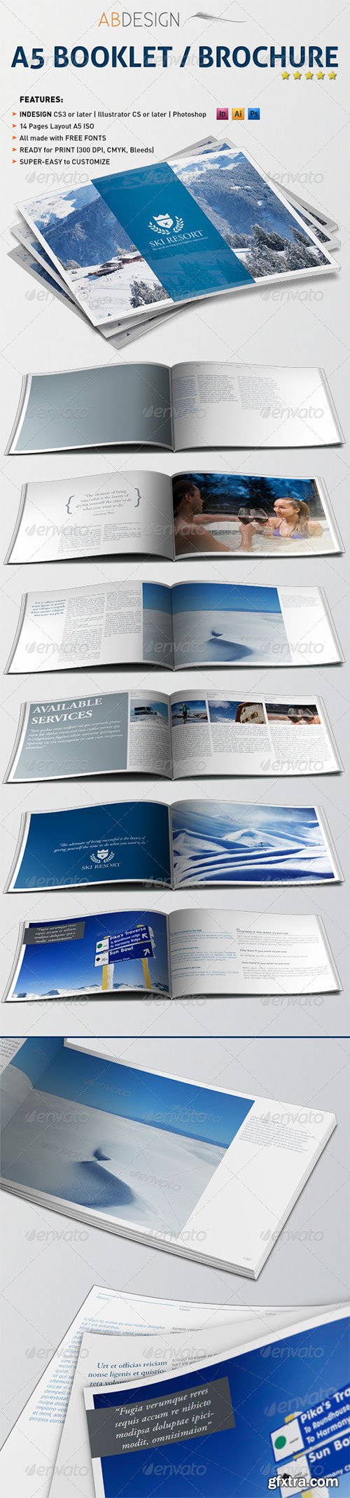 GraphicRiver - A5 Booklet Brochure 2458334
