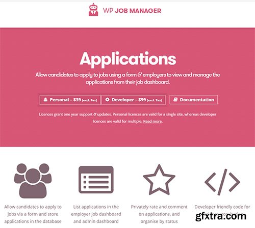 WP Job Manager - Applications v2.1.4