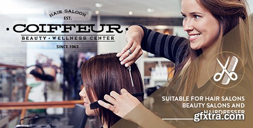 ThemeForest - Coiffeur v1.7 - Hair Salon WordPress Theme - 9306758
