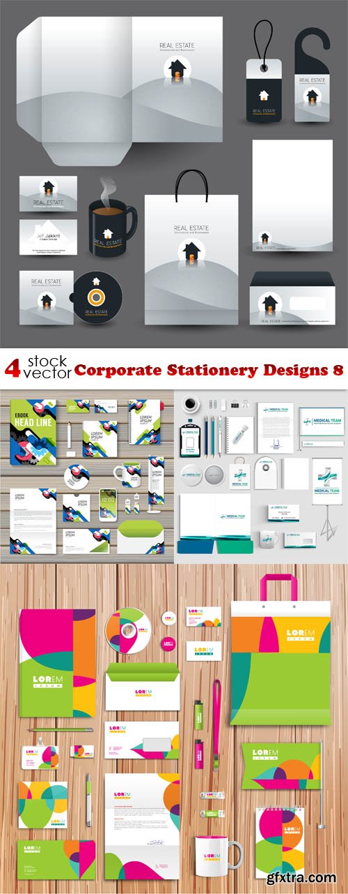 Vectors - Corporate Stationery Designs 8