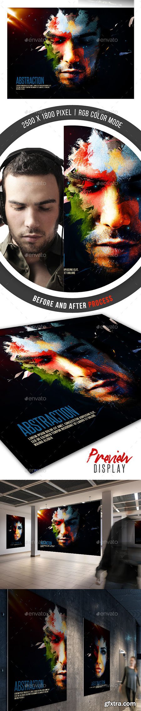 GraphicRiver - Abstraction - Artistic Photo Template 11788929