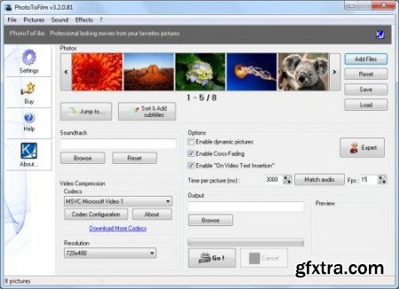 KC Software PhotoToFilm v3.2.0.81 Multilingual Portable