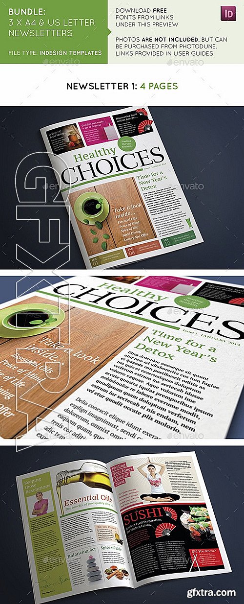GraphicRiver - Newsletters Bundle 11146068