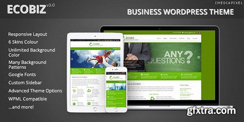 ThemeForest - ECOBIZ v3.0 - Business WordPress Theme - 238701