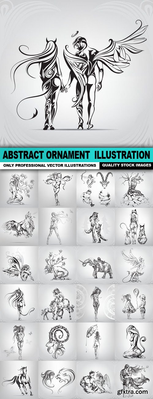 Abstract Ornament Illustration - 25 Vector