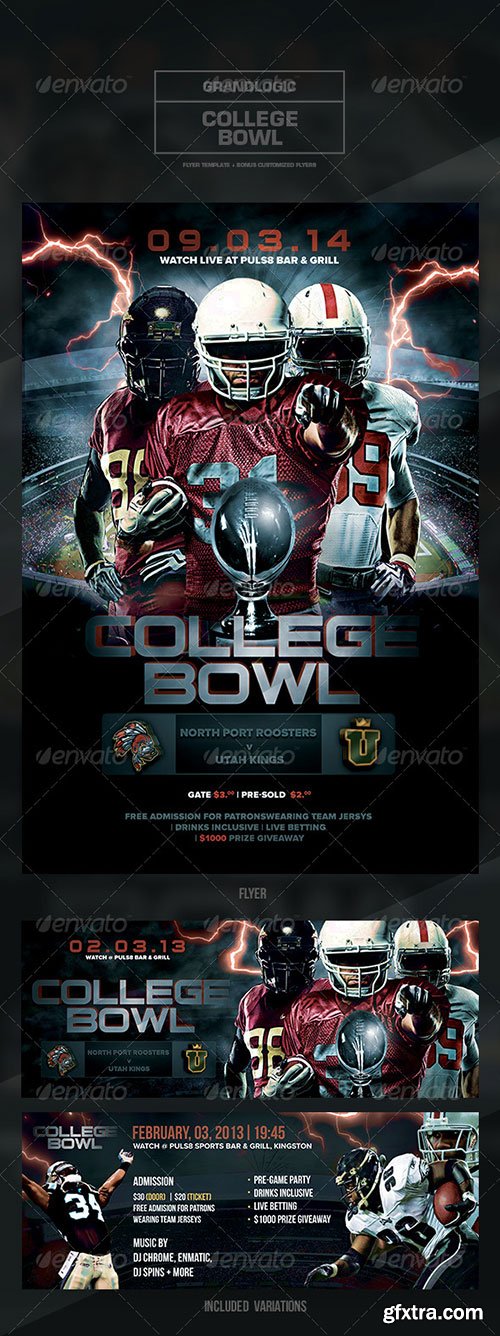 GraphicRiver - Football Tournament Flyer/Poster