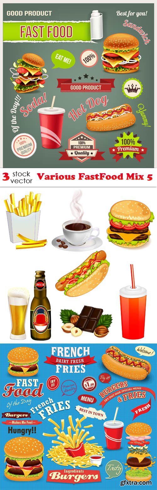Vectors - Various FastFood Mix 5