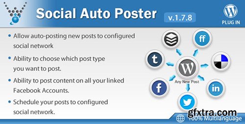 CodeCanyon - Social Auto Poster v1.7.8 - WordPress Plugin - 5754169